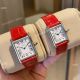 New Cartier Must de Cartier Tank Vermeil Watches Quartz Blue Leather Strap (4)_th.jpg